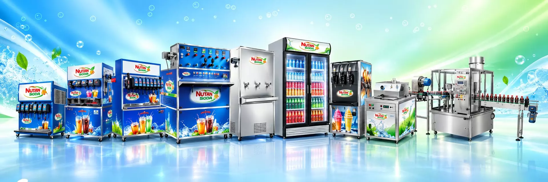 The Nutan Cooling machinery range