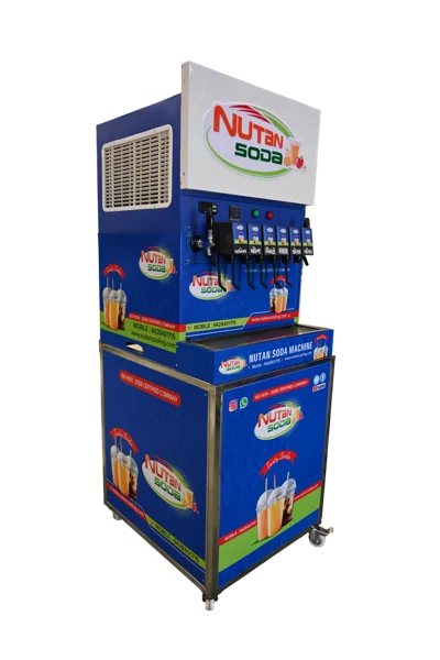 6+2 Soda Machine — actual Nutan machinery
