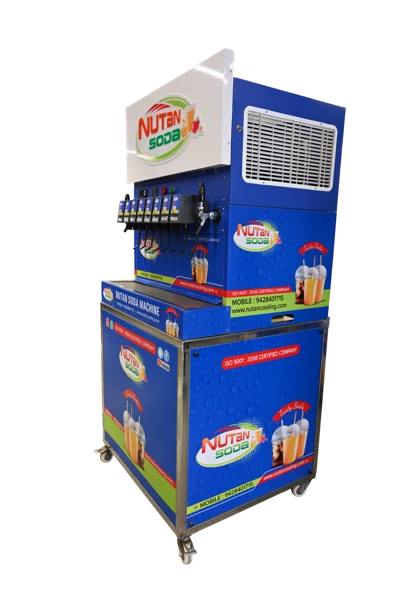8+2 Soda Machine — actual Nutan machinery