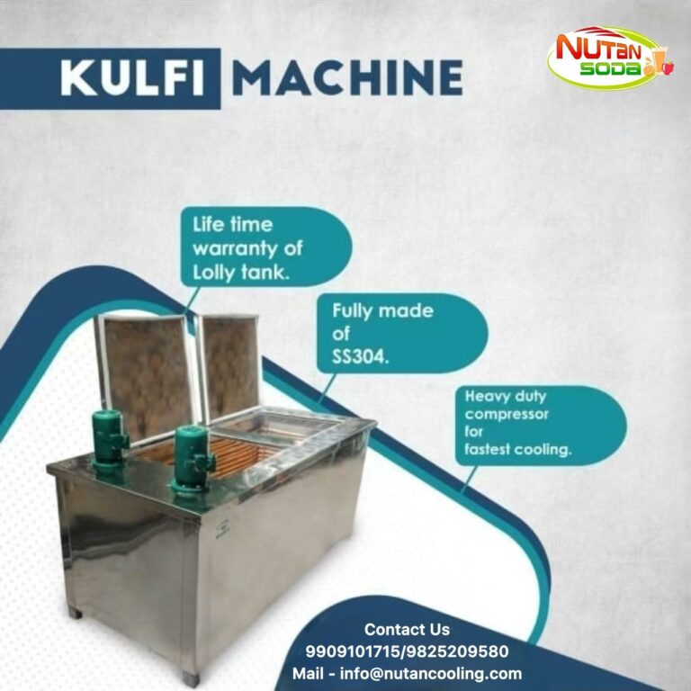 10 Mould Kulfi Machine