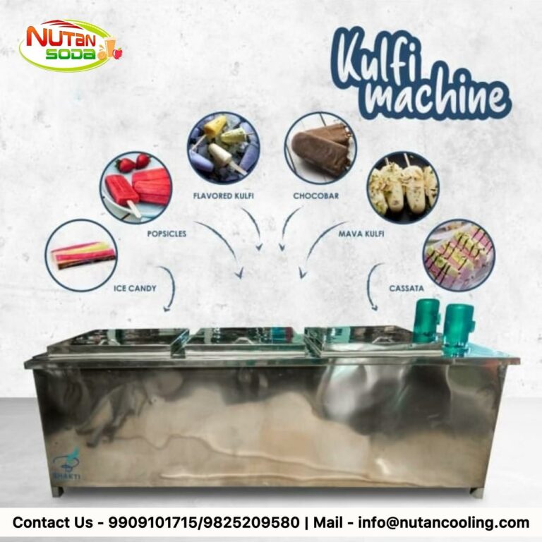 12 Mould Kulfi Machine