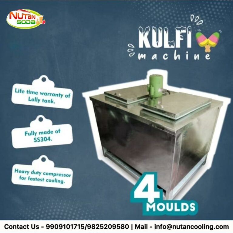 4 Mould Kulfi Machine